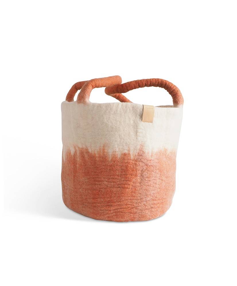 AVEVA Panier en Laine - Terracotta