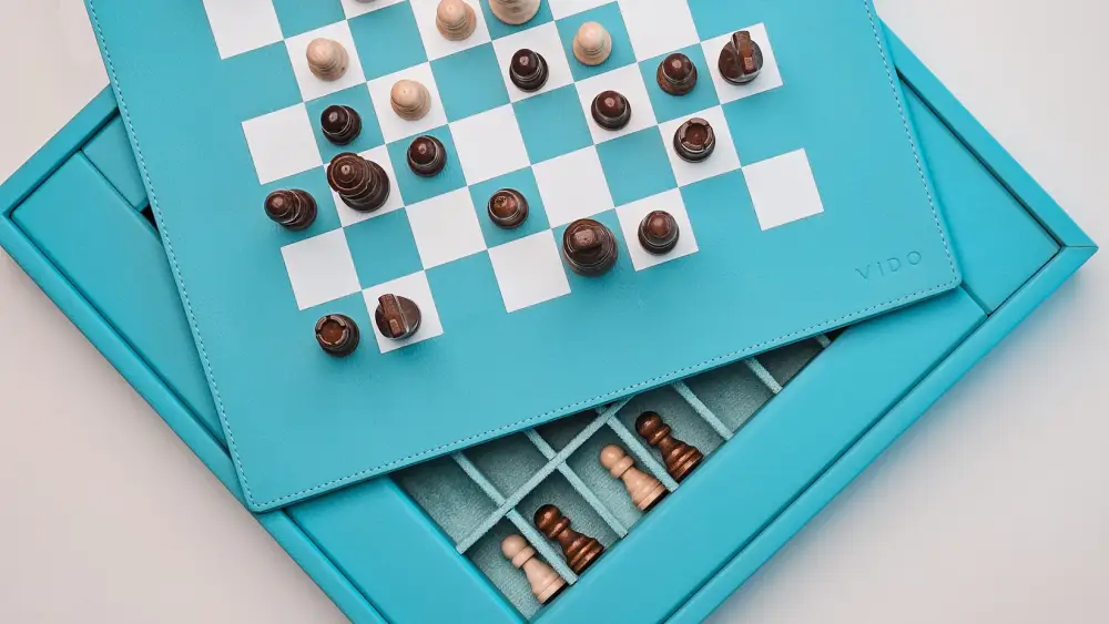 Jeux d'Échecs avec plateau et pièces aimantés